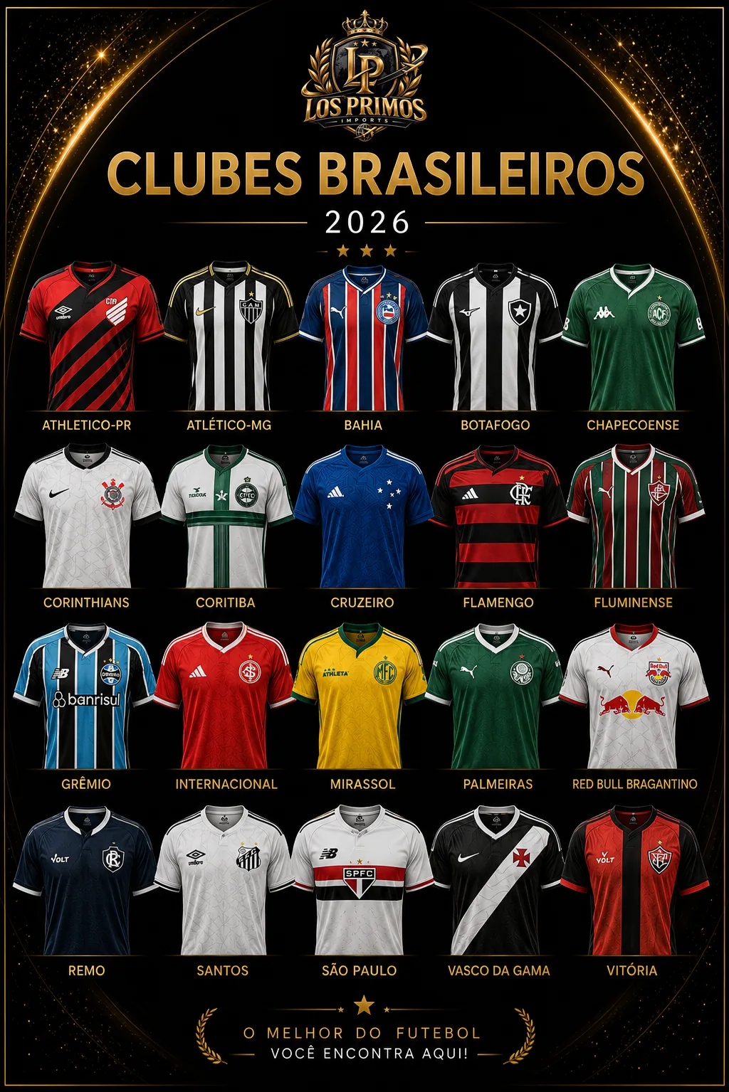 Clubes brasileiros 2026